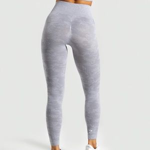 GYMSHARK Camo Seamless Leggings